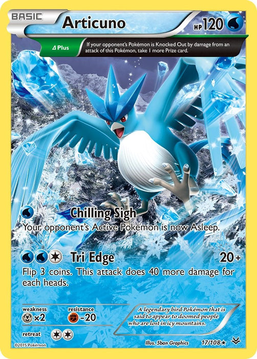 Articuno (17 Delta) [ROS - 017]