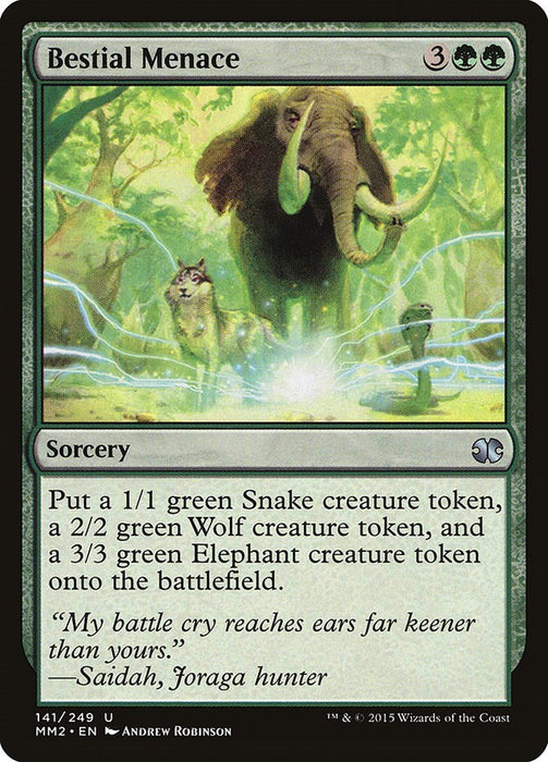 Bestial Menace [MM2 - 141]