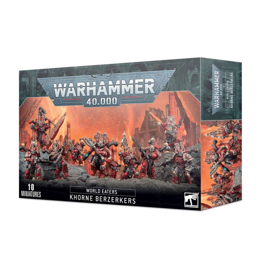Warhammer: 40k - World Eaters - Khorne Berzerkers | Yard's Games Ltd
