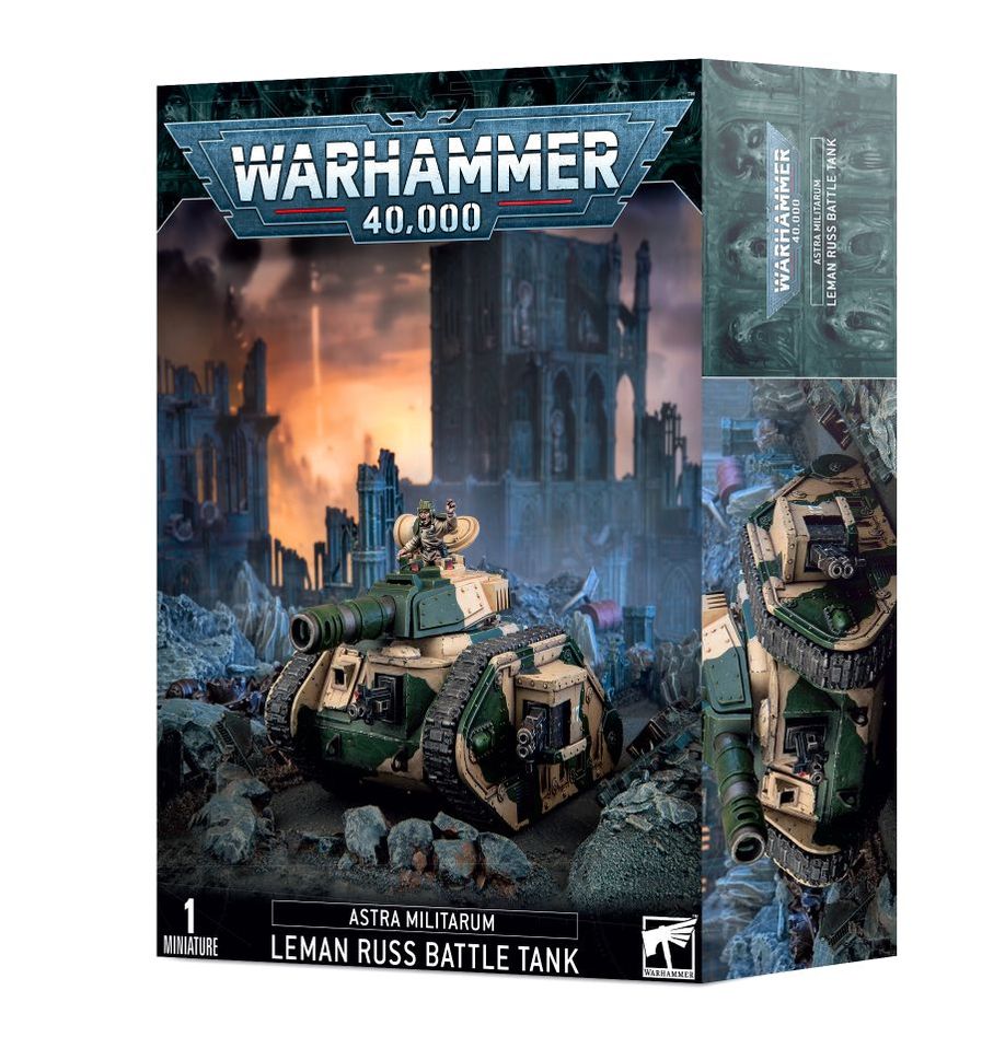 Warhammer: 40k -Astra Miliarum - Leman Russ Battle Tank | Yard's Games Ltd