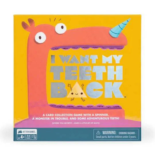 I Want My Teeth Back [New] | Yard's Games Ltd
