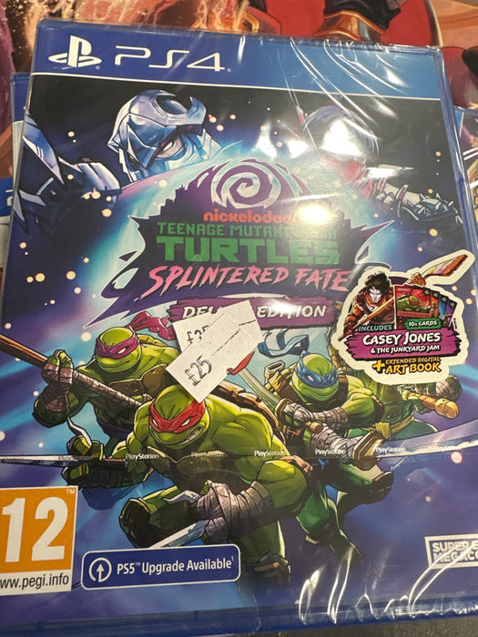 Teenage Mutant Ninja Turtles Splintered Fate Deluxe Edition - PS4 [New]