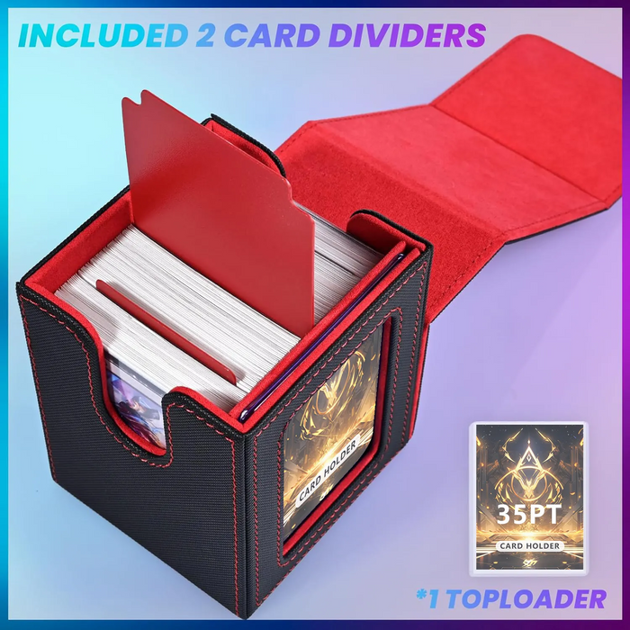 Deck Box with Window - Assorted Colours