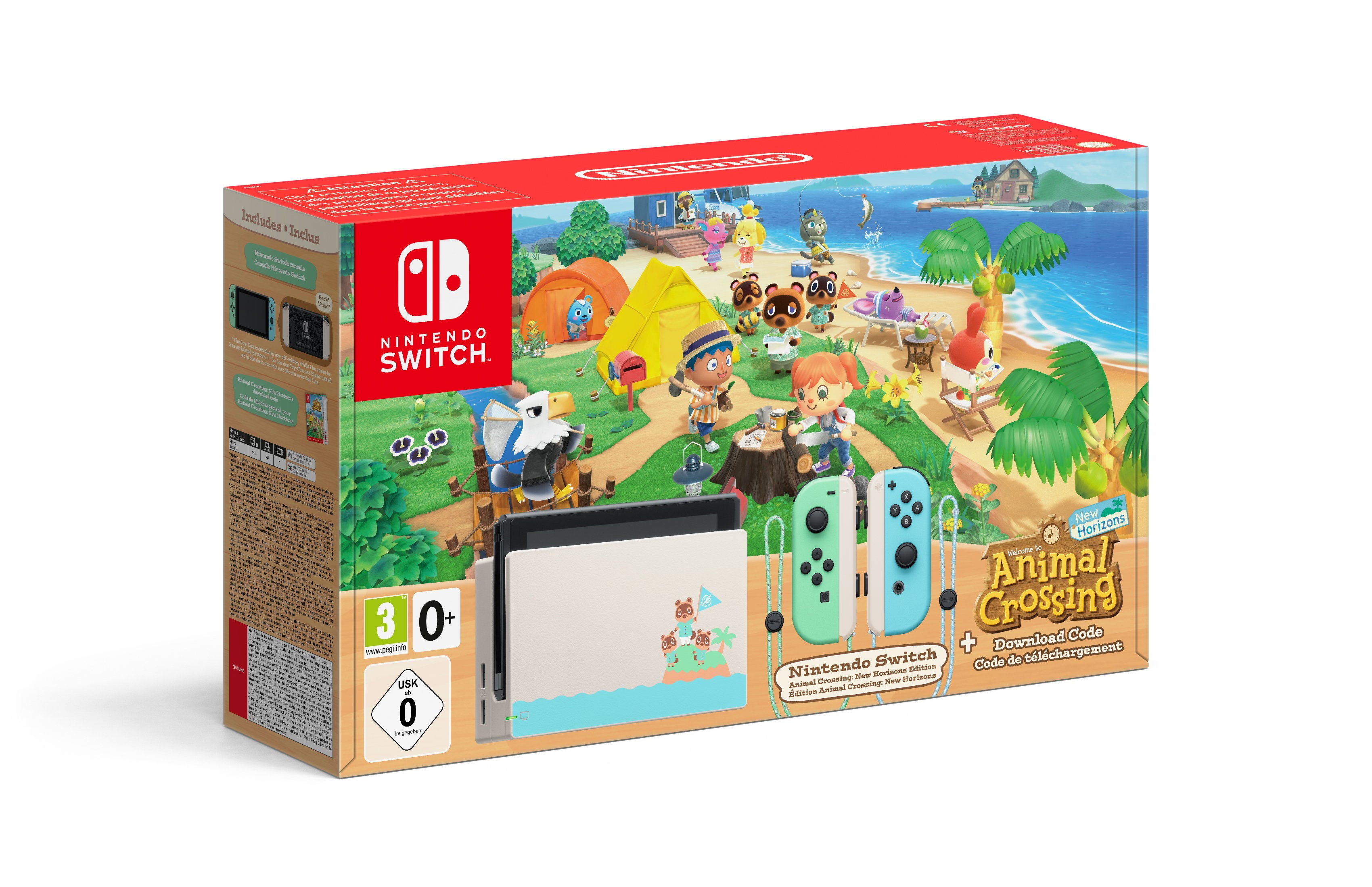 Nintendo Switch Console Animal Crossing (No Game) | Yard's Games Ltd