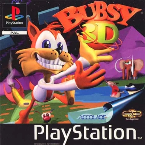 Bubsy 3D - PS1 | Yard's Games Ltd