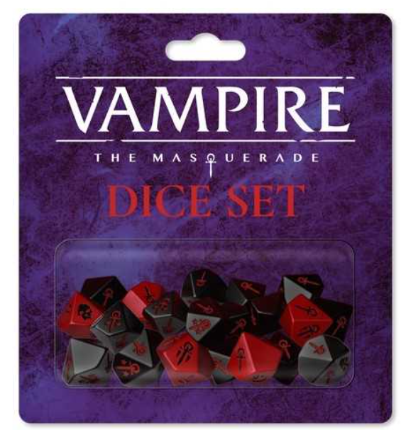 Vampire of the Masquerade Dice Set