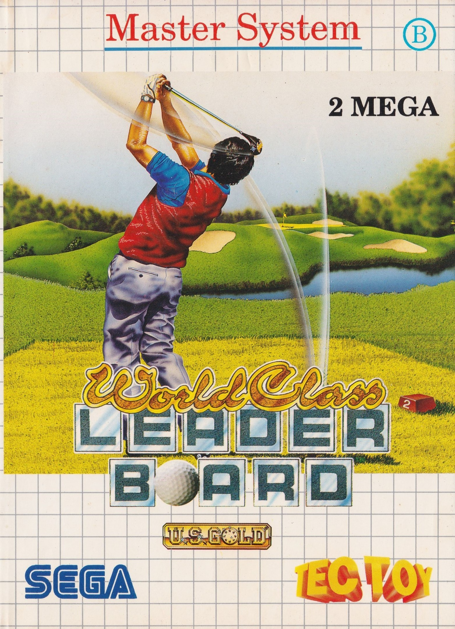 World Class Leader Board - Master System [Boxed] | Yard's Games Ltd