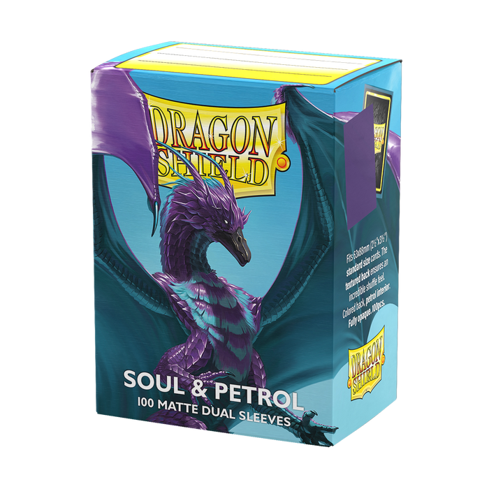Dragon Shield: Standard 100ct Sleeves - Soul/Petrol (Dual Matte)