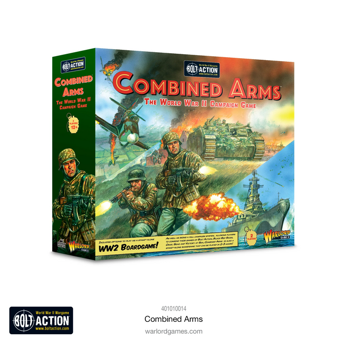 Combined Arms: The World War II Campaign Game [New]
