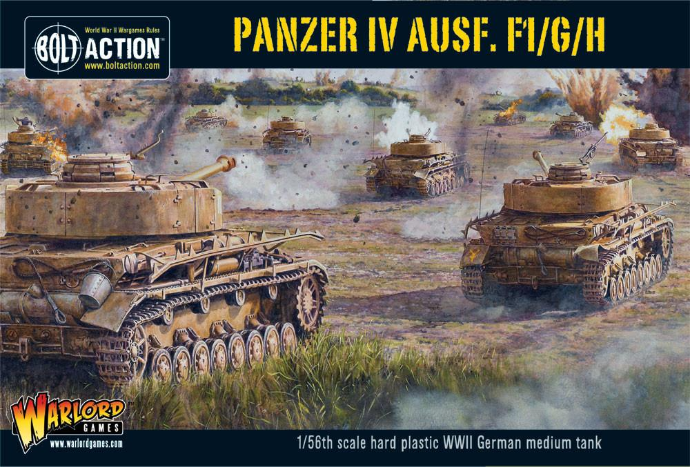 Bolt Action: Panzer IV Ausf. F1/G/H Medium Tank [New]
