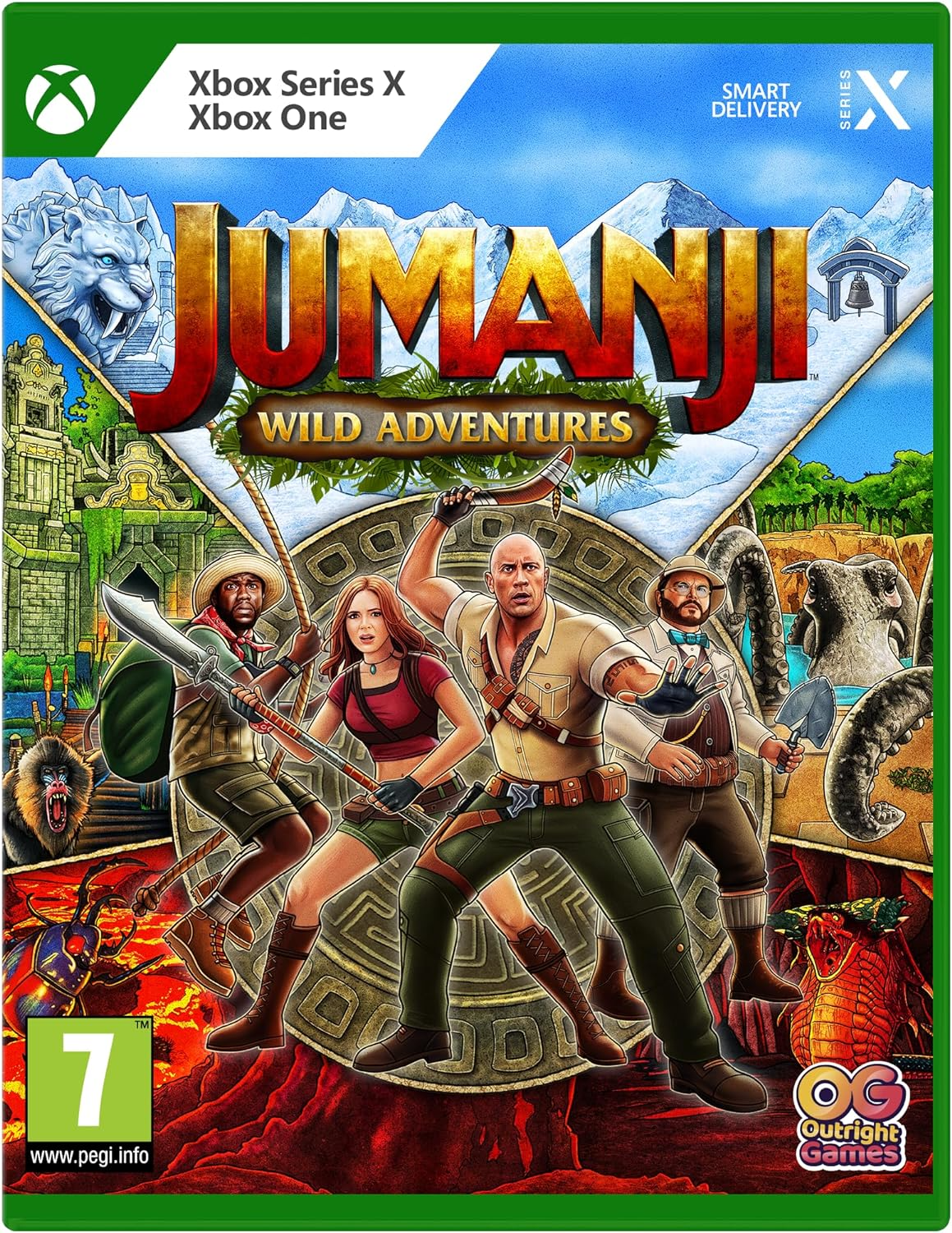 Jumanji Wild Adventures - Xbox Series X [New] | Yard's Games Ltd