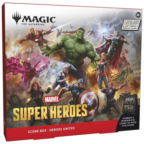 MTG Marvel Super Heroes Scene Box