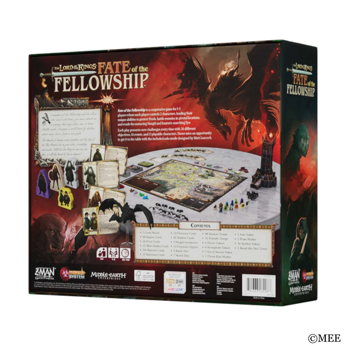 The Lord of the Rings: Fate of the Fellowship [New]