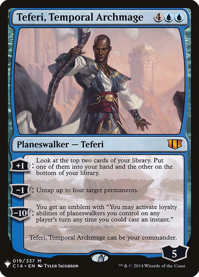 Teferi, Temporal Archmage [Mystery Booster] | Yard's Games Ltd