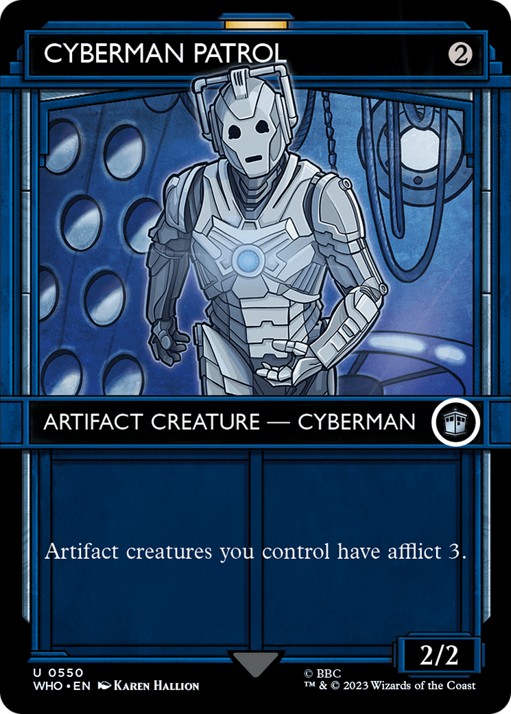 Cyberman Patrol (Showcase) [Doctor Who] | Yard's Games Ltd