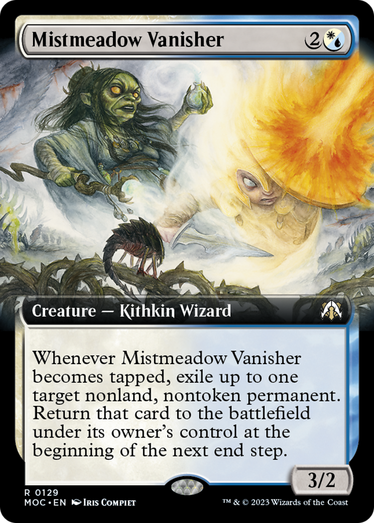 Mistmeadow Vanisher (Extended Art) [March of the Machine Commander] | Yard's Games Ltd