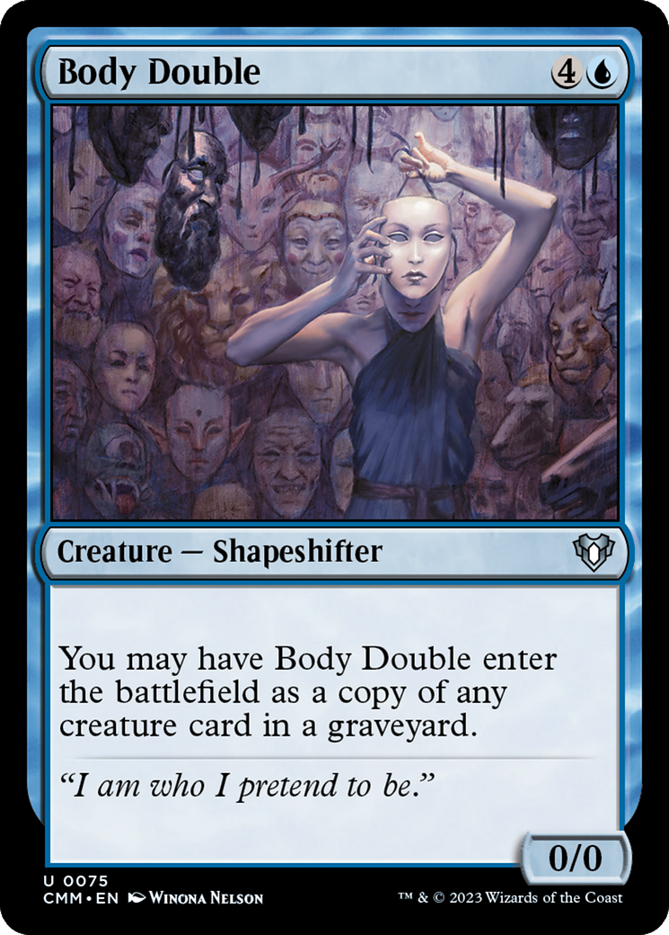 Body Double [Commander Masters] | Yard's Games Ltd