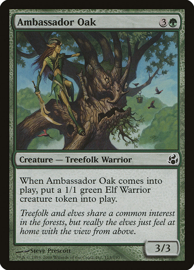 Ambassador Oak (Oversized) [Oversize Cards] | Yard's Games Ltd