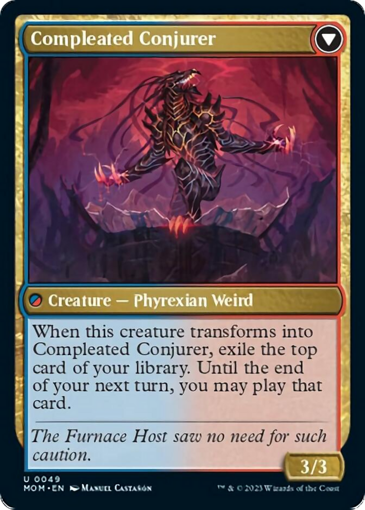 Captive Weird // Compleated Conjurer [March of the Machine] | Yard's Games Ltd