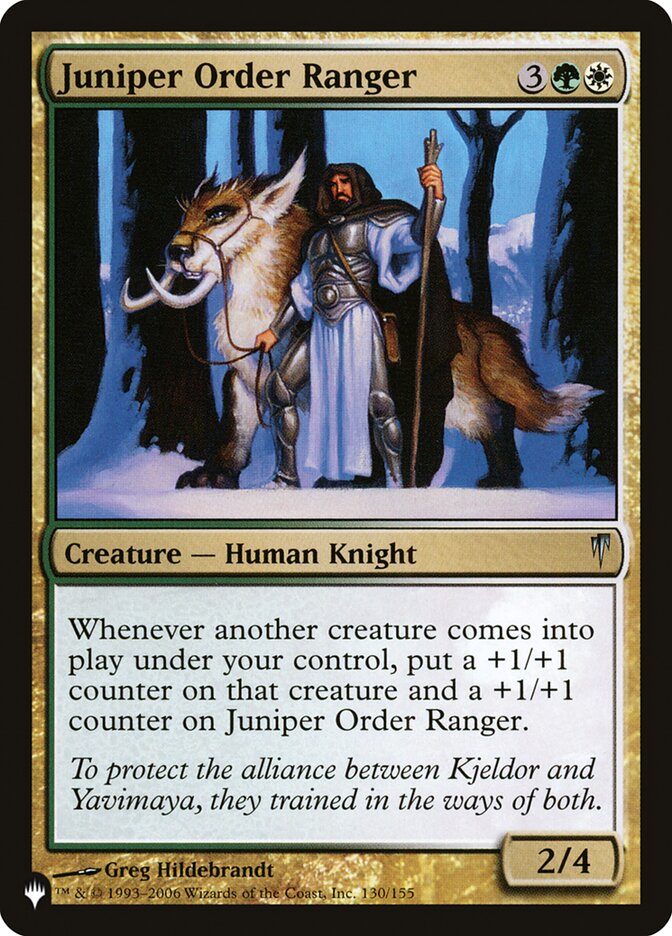 Juniper Order Ranger [The List] | Yard's Games Ltd