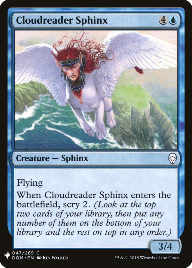 Cloudreader Sphinx [Mystery Booster] | Yard's Games Ltd