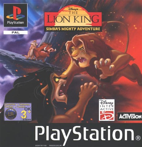The Lion King: Simba's Mighty Adventure - PS1 | Yard's Games Ltd