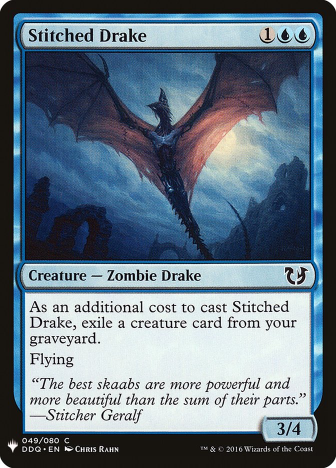 Stitched Drake [Mystery Booster] | Yard's Games Ltd
