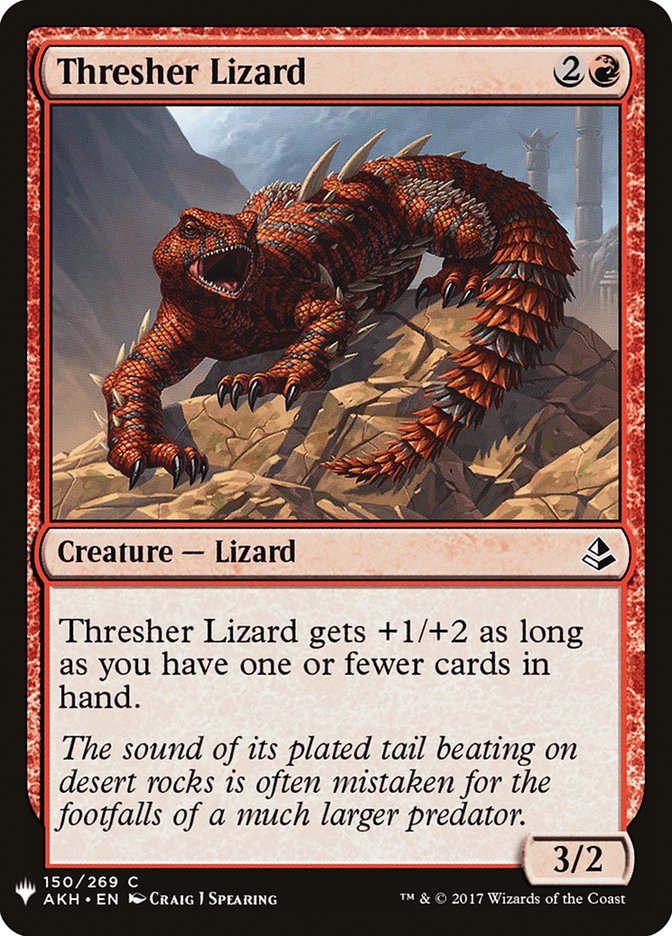 Thresher Lizard [Mystery Booster] | Yard's Games Ltd