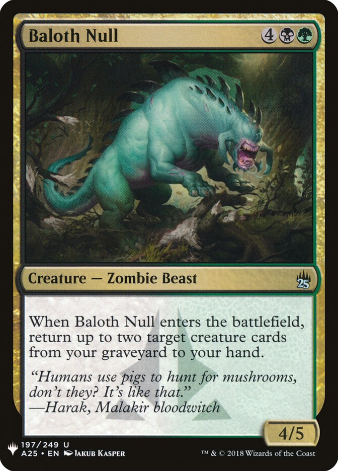 Baloth Null [Mystery Booster] | Yard's Games Ltd