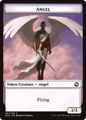 Angel // Dog Illusion Double-Sided Token [Dungeons & Dragons: Adventures in the Forgotten Realms Tokens] | Yard's Games Ltd