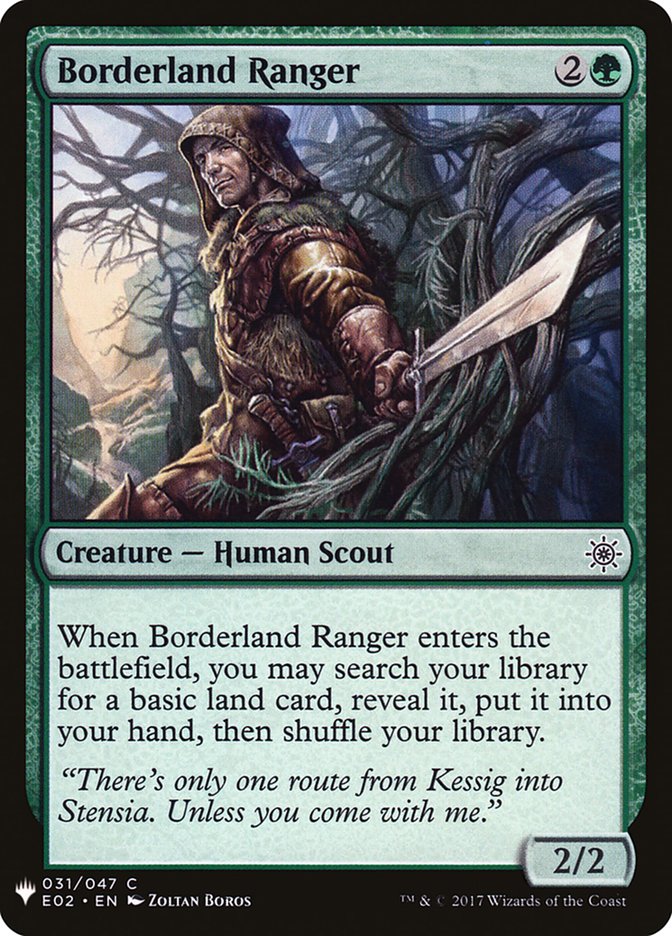 Borderland Ranger [Mystery Booster] | Yard's Games Ltd