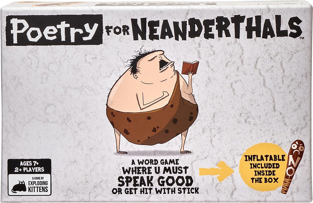 Poetry for Neanderthals [New]