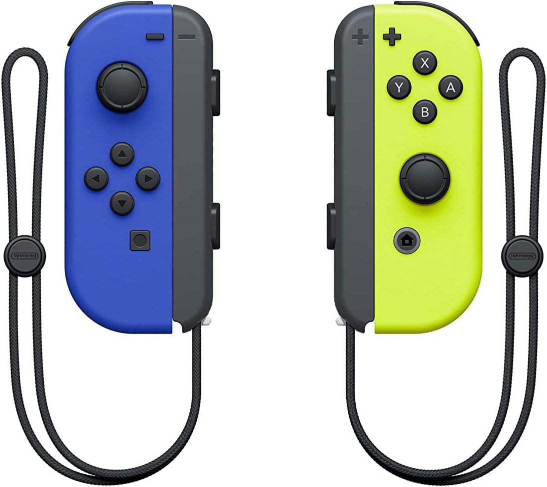 Nintendo Switch Joy-Cons - Blue/Neon Yellow [New] | Yard's Games Ltd
