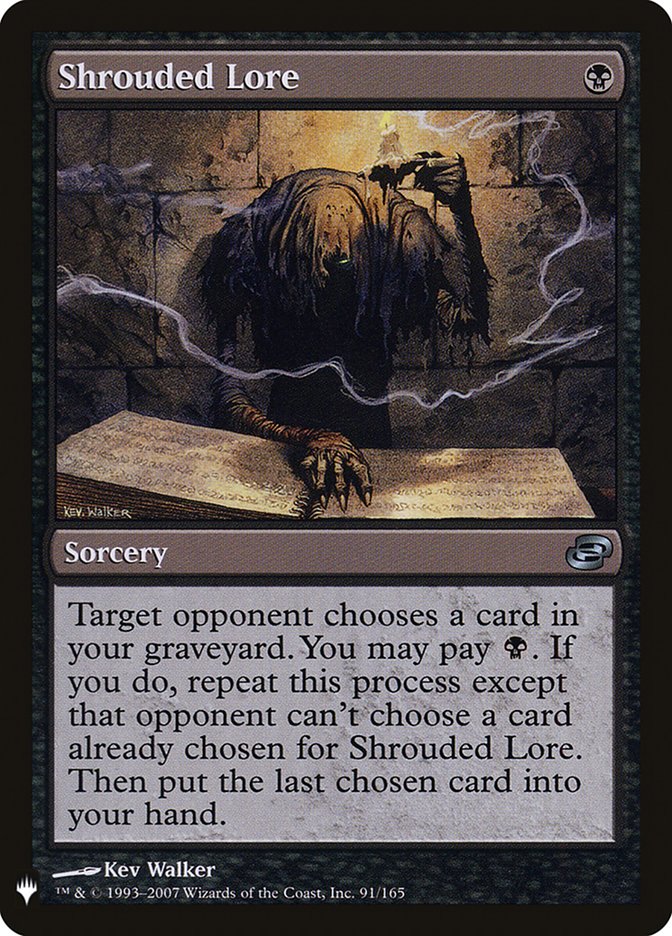 Shrouded Lore [Mystery Booster] | Yard's Games Ltd