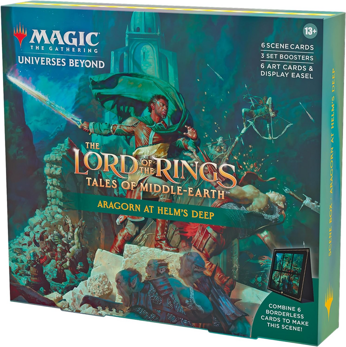 The Lord of the Rings: Tales of Middle-Earth Scene Box (Aragorn at Helm's Deep)