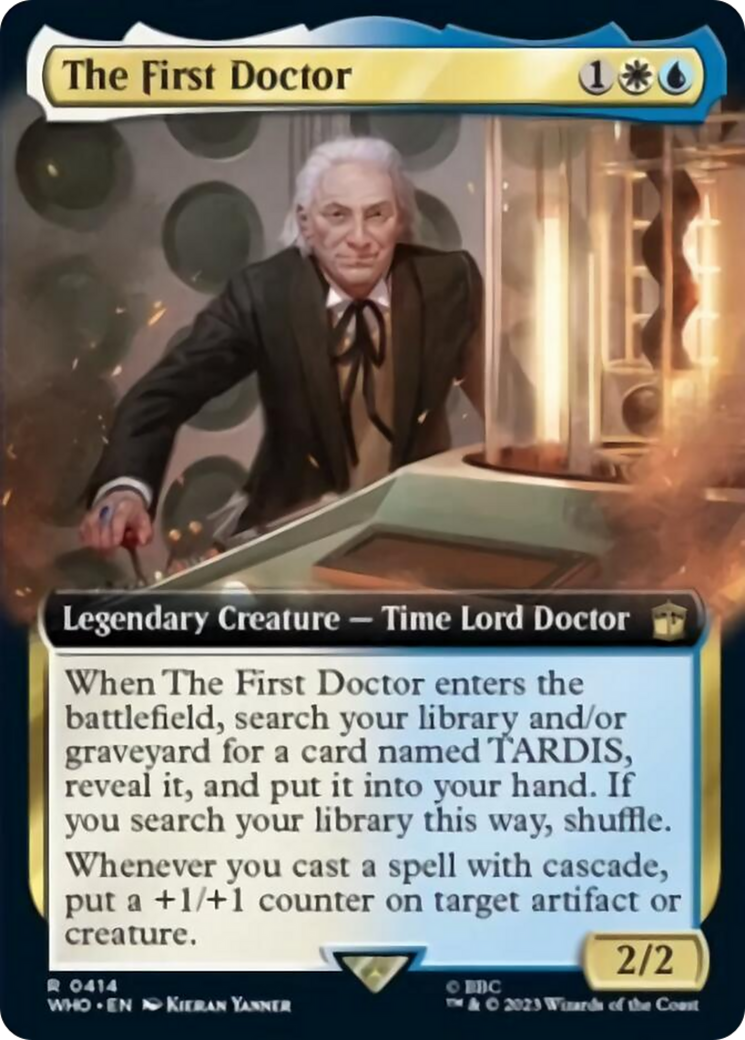 The First Doctor (Extended Art) [Doctor Who] | Yard's Games Ltd