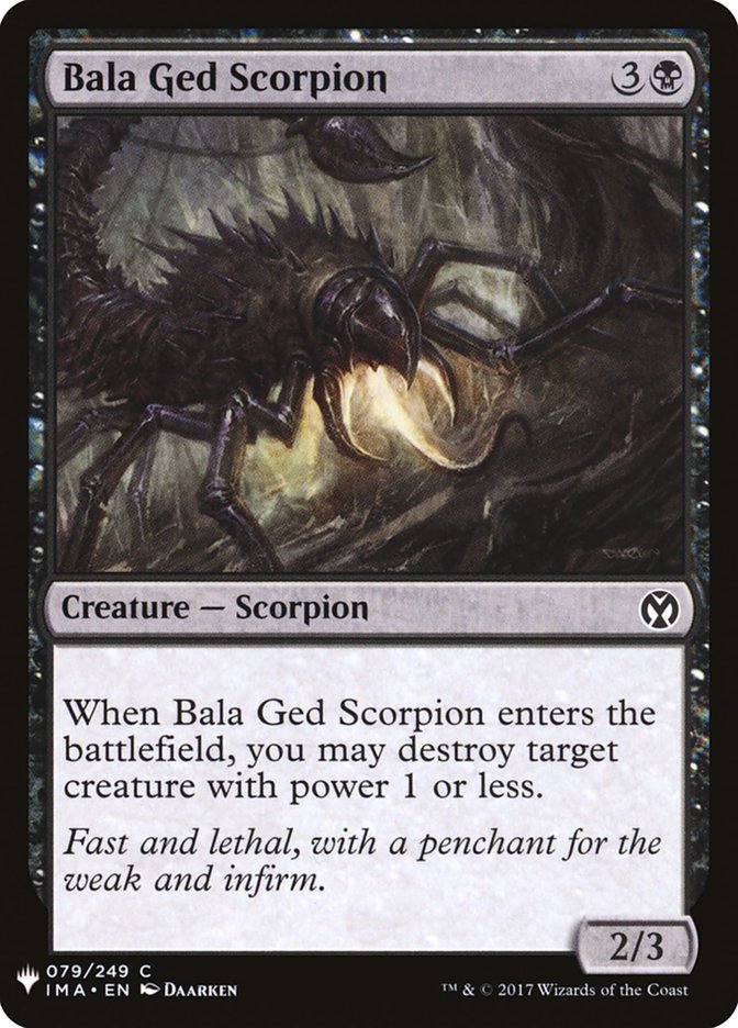 Bala Ged Scorpion [Mystery Booster] | Yard's Games Ltd
