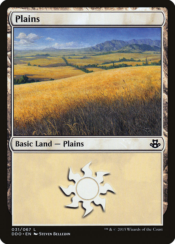 Plains (31) [Duel Decks: Elspeth vs. Kiora] | Yard's Games Ltd