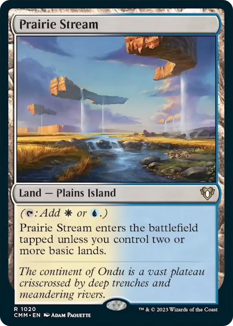 Prairie Stream [Commander Masters] | Yard's Games Ltd