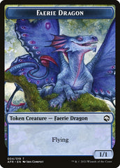 Devil // Faerie Dragon Double-Sided Token [Dungeons & Dragons: Adventures in the Forgotten Realms Tokens] | Yard's Games Ltd