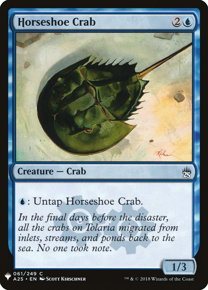 Horseshoe Crab [Mystery Booster] | Yard's Games Ltd