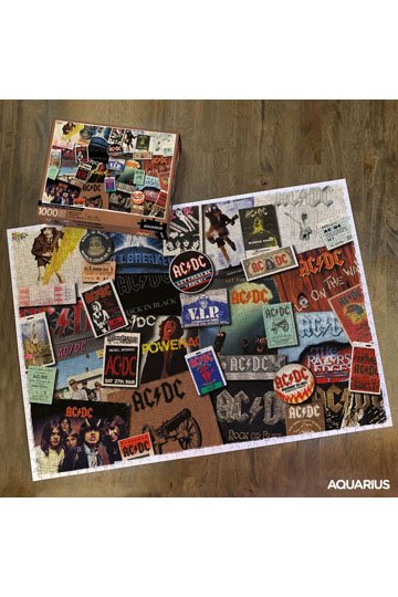AC/DC Jigsaw Puzzle Album (1000 Pieces) [New] | Yard's Games Ltd