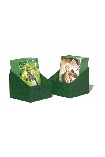 Ultimate Guard Return To Earth Boulder Deck Case 100+ Standard Size Green