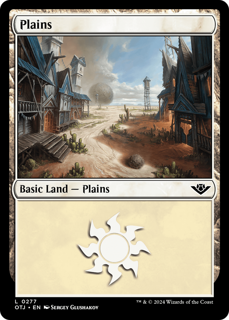 Plains (0277) [Outlaws of Thunder Junction] | Yard's Games Ltd
