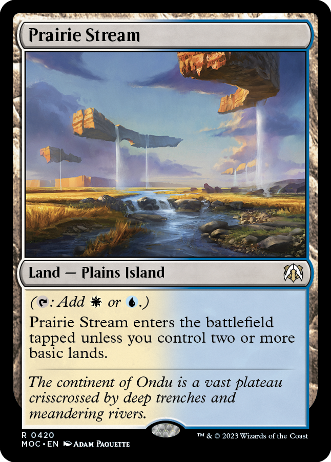 Prairie Stream [March of the Machine Commander] | Yard's Games Ltd