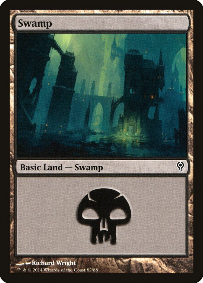 Swamp (82) [Duel Decks: Jace vs. Vraska] | Yard's Games Ltd