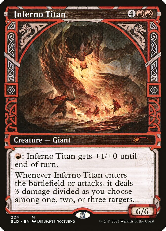 Inferno Titan [Secret Lair Drop Series] | Yard's Games Ltd
