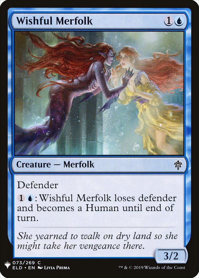 Wishful Merfolk [Mystery Booster] | Yard's Games Ltd