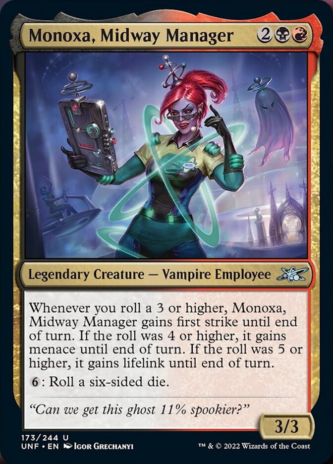 Monoxa, Midway Manager [Unfinity] | Yard's Games Ltd