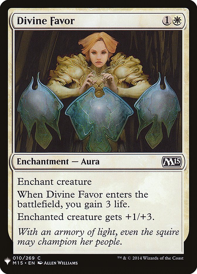 Divine Favor [Mystery Booster] | Yard's Games Ltd